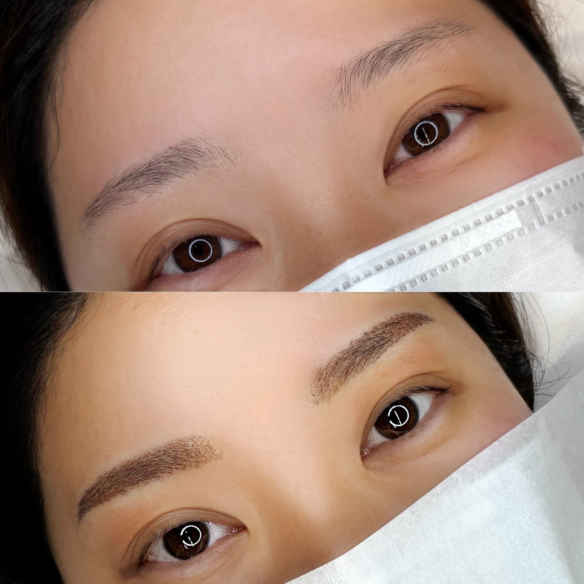 眉のアートメイク